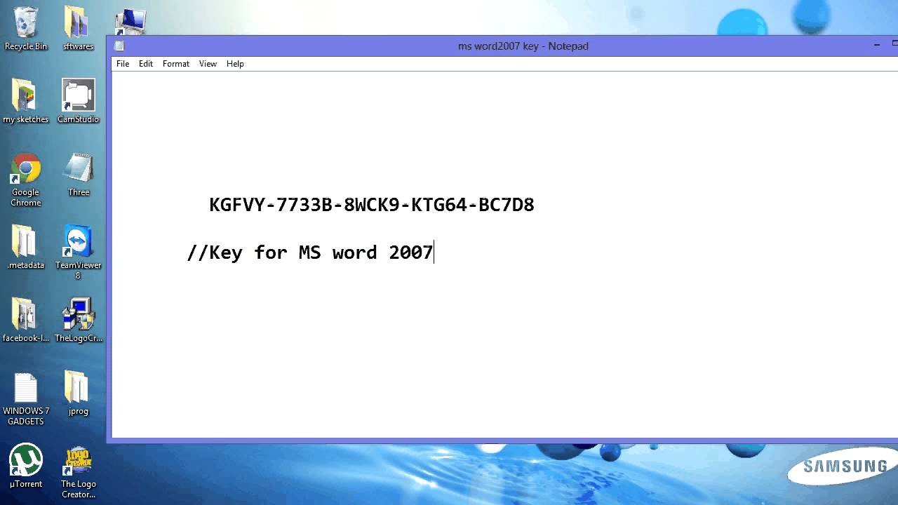 Microsoft Office Word 2007 Activation Key Generator